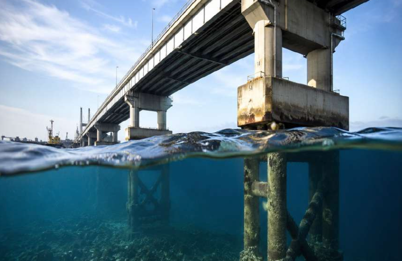 Rustless application in a submerged environment